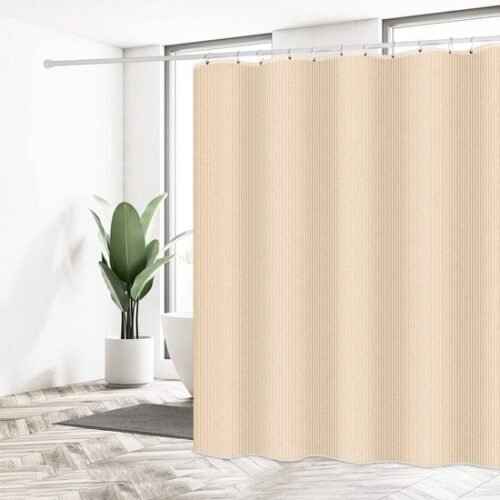 550x550-7956.jpg Unyqoos® Stijlvol Waterafstotend Douchegordijn 180 x 200 cm met Verzwaarde Zoom en Ringen