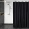 Unyqoos® Waterafstotende en Schimmelbestendige Douchegordijn van Textiel met Snelle Droogfunctie en Ringen, 180 x 200 cm