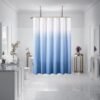 550x550-8004.jpg Unyqoos® Stijlvolle blauwe ombre douchegordijn set met haken en waterbestendig materiaal