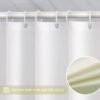 Unyqoos® Elegant Badkamergordijn met Waterafstotende en Schimmelwerende Eigenschappen voor Luxe Douche-ervaring