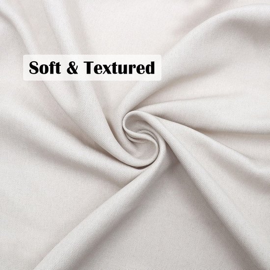 Unyqoos® Elegant En Functioneel Douchegordijn Van Linnen Stof Voor Elke Badkameromgeving