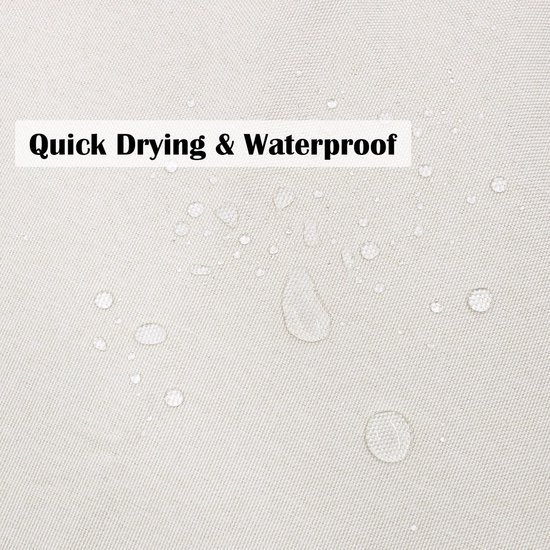 Unyqoos® Elegant En Functioneel Douchegordijn Van Linnen Stof Voor Elke Badkameromgeving