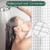550x550-8152.jpg Unyqoos® Waterdichte en schimmelwerende douchegordijn van polyester met 10 haken
