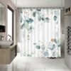 550x550-8192.jpg Unyqoos® Waterdicht douchegordijn met eucalyptusontwerp en 12 haken voor een frisse badkamer