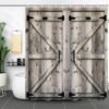 550x550-8231.jpg Unyqoos® Waterdicht en schimmelwerend douchegordijn van textiel met 12 haken