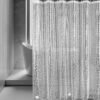 550x550-8323.jpg Unyqoos® Transparant schimmelwerend douchegordijn met magneten en 3D-kiezelpatroon