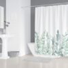 Unyqoos® Verfrissend Douchegordijn met Botanisch Motief voor Stijlvolle Badkamerinrichting
