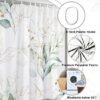 550x550-8354.jpg Unyqoos® en Stijlvol Douchegordijn met Eucalyptus Print voor een Luxe Badkamerervaring