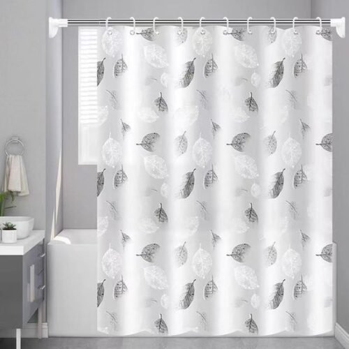 550x550-8369.jpg Unyqoos® Waterdichte douchegordijn met antischimmel eigenschappen en metalen ringen