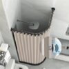Unyqoos® Waterafstotende en schimmelbestendige douchegordijn met magnetische bevestiging