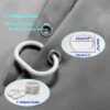 550x550-8422.jpg Unyqoos® Waterafstotende douchegordijn van polyester met anti-schimmel eigenschappen