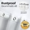 550x550-8458.jpg Unyqoos® Schimmelwerend en waterdicht douchegordijn met verzwaarde onderkant 183 x 213 cm