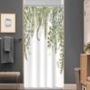 Unyqoos® Verfrissend Douchegordijn met Groene Eucalyptusbladeren voor Moderne Badkamers