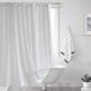 550x550-8567.jpg Unyqoos® Waterbestendig douchegordijn met anti-schimmel laag en 12 ophangringen