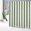 550x550-8614.jpg Unyqoos® Waterafstotend wit gestreept douchegordijn voor een moderne badkamerstijl