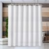 Unyqoos® Stijlvol en Functioneel Douchegordijn met Waterafstotende Eigenschappen en Verzwaarde Zoom voor Badkamer