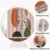 Unyqoos® Stijlvol Douchegordijn Met Abstracte Kunst Ontwerp Voor Moderne Badkamers
