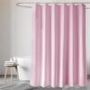 550x550-8866.jpg Unyqoos® Roze textiel douchegordijn met waterdichte eigenschappen en haken