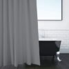 550x550-8878.jpg Unyqoos® Waterbestendig douchegordijn met haken in antracietgrijs polyester