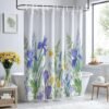Unyqoos® Stijlvol Polyester Douchegordijn met Moderne Print en Accessoires, 180 x 200 cm