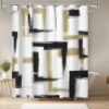 550x550-8909.jpg Unyqoos® Stijlvol geometrisch douchegordijn 180x200 cm met waterdichte eigenschappen