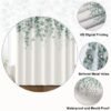 550x550-8957.jpg Unyqoos® Elegant Eucalyptus Design Douchegordijn Met Schimmelbestendige Eigenschappen Voor Een Luxe Badkamerervaring