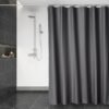 Unyqoos® Waterbestendig en Sneldrogend Douchegordijn van Textielstof met Inclusief Ringen voor Badkamercomfort