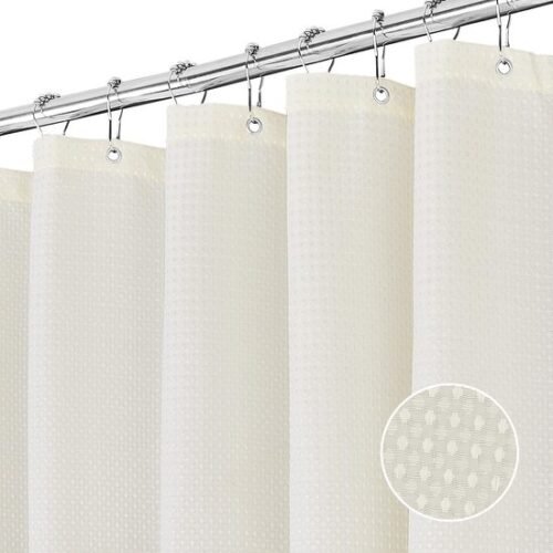 550x550-9075.jpg Unyqoos® Waterdicht douchegordijn met elegante textuur en magnetische onderkant