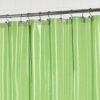 Unyqoos® Transparant waterafstotend douchegordijn met magneten en metalen ogen voor badkamer