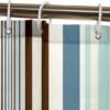 Unyqoos® Waterdicht en Schimmelwerend Douchegordijn van Polyester met Strepen