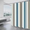 Unyqoos® Waterdicht en Schimmelwerend Douchegordijn van Polyester met Strepen