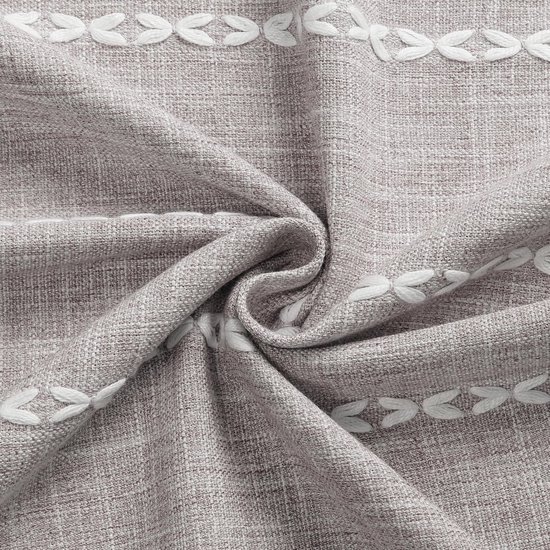 550x550-9219.jpg Unyqoos® Waterdicht gestreept boho douchegordijn met linnen textuur en haken