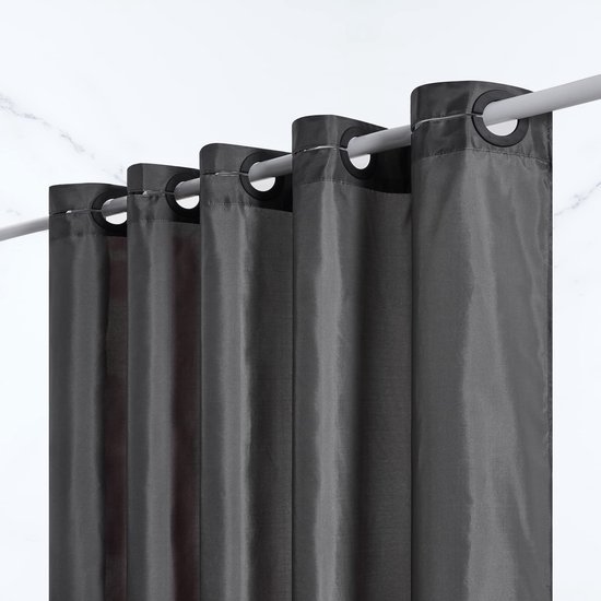 Unyqoos® Stijlvol En Functioneel Douchegordijn Van Textiel Voor Een Moderne Badkamerervaring