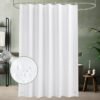Unyqoos® Wit Douchegordijn 180x180 cm Met Schimmelwerende Eigenschappen En 12 Ringen