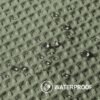 Unyqoos® Waterafstotende douchegordijn met mesh venster en wafelstructuur voor badkamer