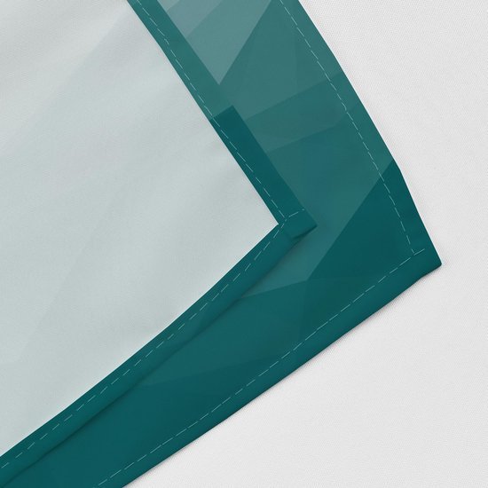 550x550-9497.jpg Unyqoos® Waterafstotend polyester douchegordijn met geometrisch bergontwerp en haken