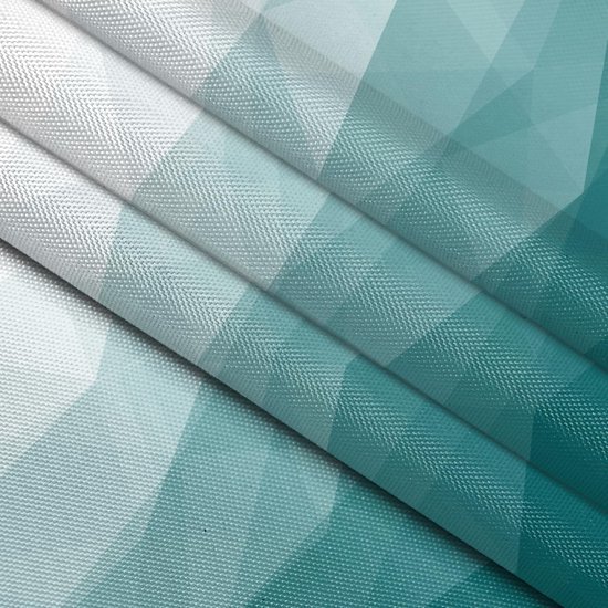 550x550-9499.jpg Unyqoos® Waterafstotend polyester douchegordijn met geometrisch bergontwerp en haken