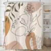 550x550-9554.jpg Unyqoos® Waterafstotend Douchegordijn met Bloemen en Bladeren voor Stijlvolle Badkamers