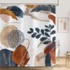 550x550-9610.jpg Unyqoos® Stijlvol en Waterdicht Douchegordijn met Uniek Abstract Ontwerp voor Moderne Badkamers