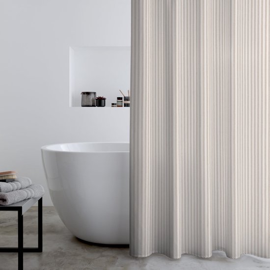 550x550-9686.jpg Unyqoos® Waterafstotende douchegordijn met strepen voor privacy en stijl