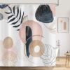 550x550-9706.jpg Unyqoos® Stijlvol Modern Douchegordijn met Abstracte Kunst en Waterdichte Eigenschappen