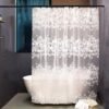 550x550-9763.jpg Unyqoos® Waterdicht douchegordijn met bloemmotief en kunststof haken