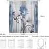 550x550-9776.jpg Unyqoos® Rustieke douchegordijn met bloemen en vlinders voor een landelijke badkamer