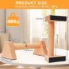 Unyqoos® Houten ergonomische push-upgrepen voor calisthenics en krachttraining binnen en buiten