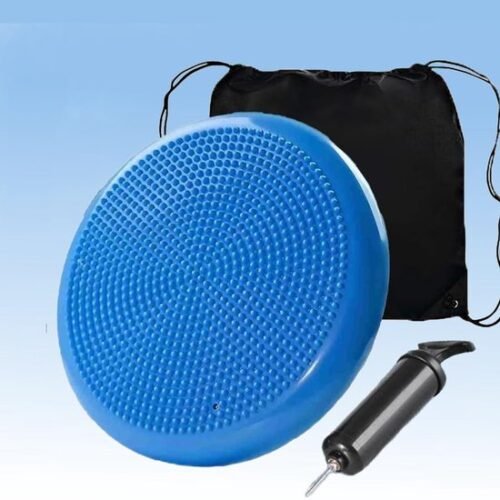 Unyqoos® Opblaasbaar Wobble Zitkussen voor Betere Houding en Fitness Training