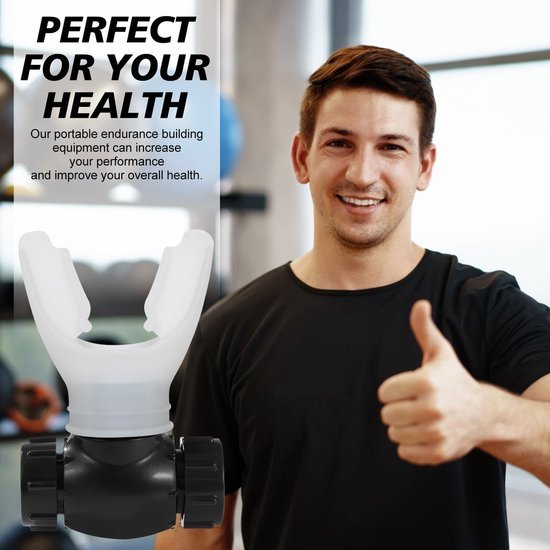 Unyqoos® Ademtrainer met Verstelbare Weerstanden voor Verbeterde Longcapaciteit en Uithoudingsvermogen