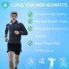 Unyqoos® Lichtgewicht ademtrainer voor verbeterde longcapaciteit en sportprestaties