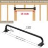 550x550-9893.jpg Unyqoos® Wandgemonteerde optrekstang voor krachttraining en bovenlichaam fitheid