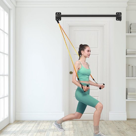 550x550-9894.jpg Unyqoos® Wandgemonteerde optrekstang voor krachttraining en bovenlichaam fitheid