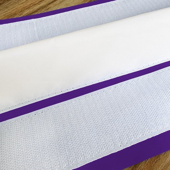 Unyqoos® Paars verbindingsband voor opblaasbare gymnastiek en yogamatten